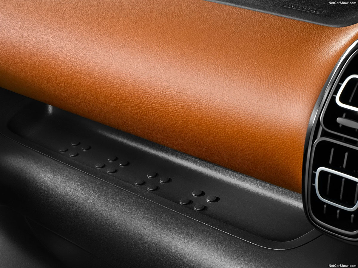 A3 aircross，Citroen，3D modeling，Interior，automobile，Leandro Bellone，