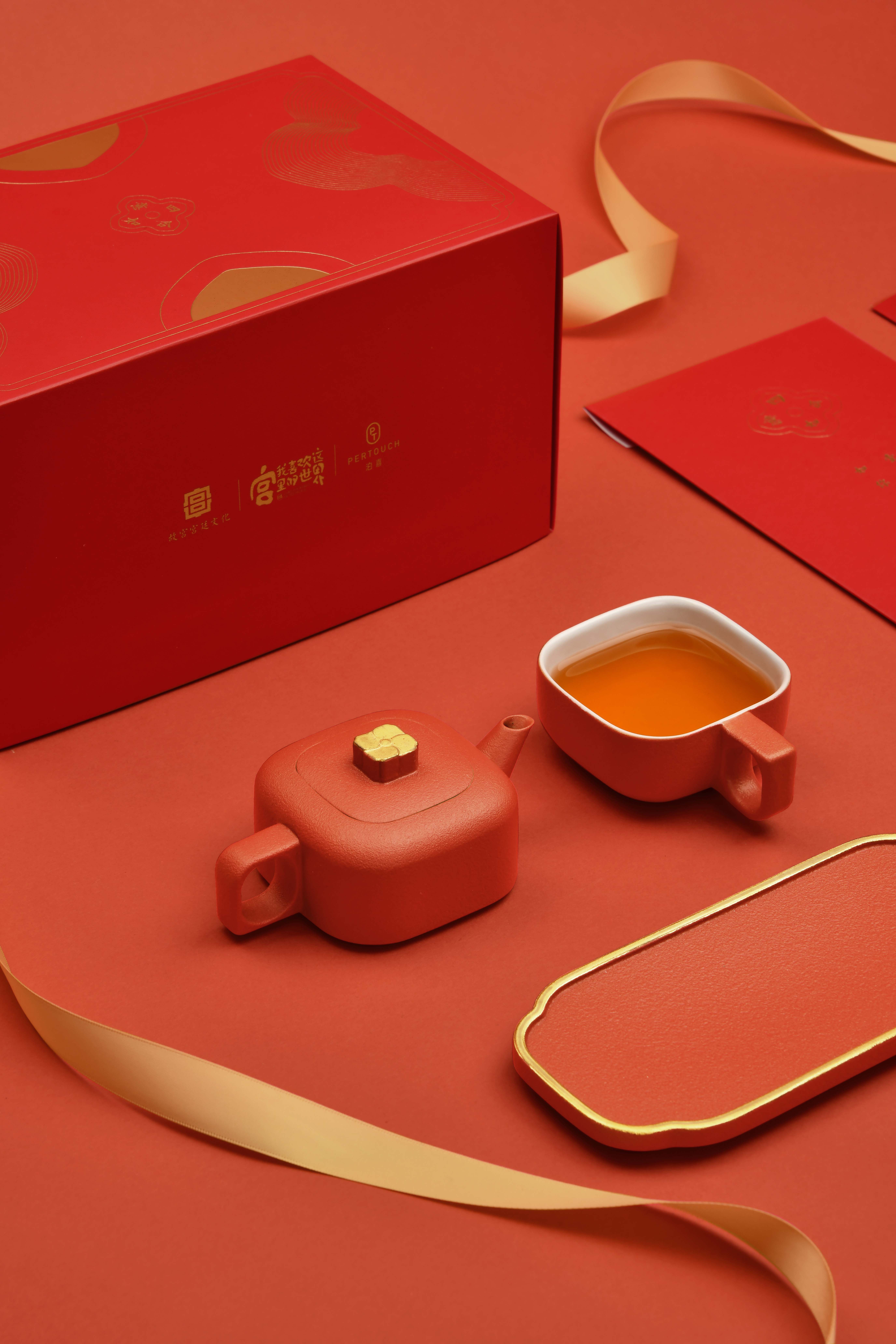 Poxi，ceramics，Cultural Relic，Gift box，tea，Chinese style，tea utensils，the Imperial Palace，