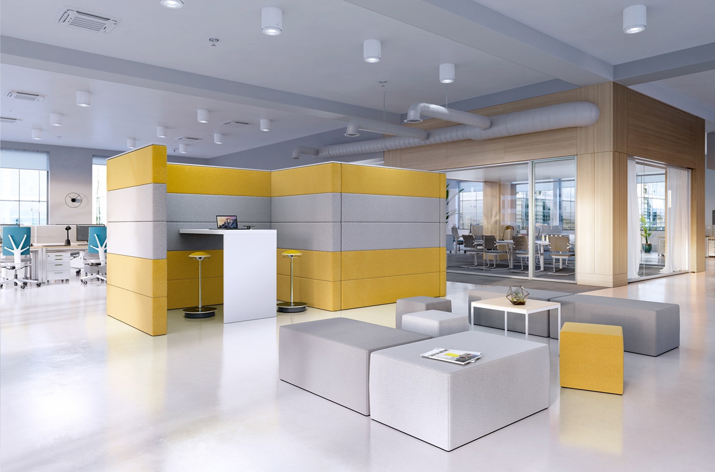 NEW GROUP STYLE，indoor，furniture，NSG，partition，