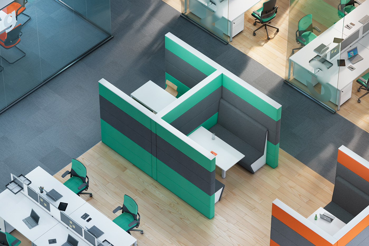 NEW GROUP STYLE，indoor，furniture，NSG，partition，