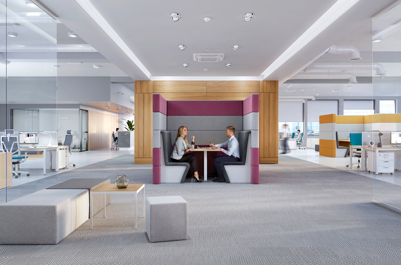 NEW GROUP STYLE，indoor，furniture，NSG，partition，