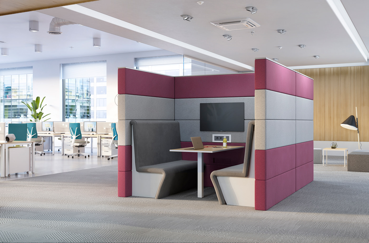 NEW GROUP STYLE，indoor，furniture，NSG，partition，