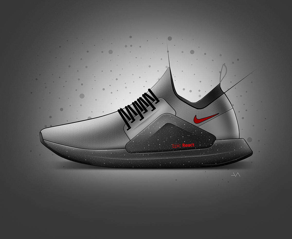 sneakers，sketch，Adrian Mankovecky，
