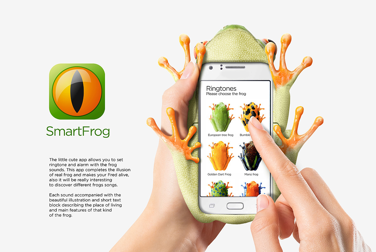 Fred，Smart Frog，Igor Mitin，青蛙，手机壳，