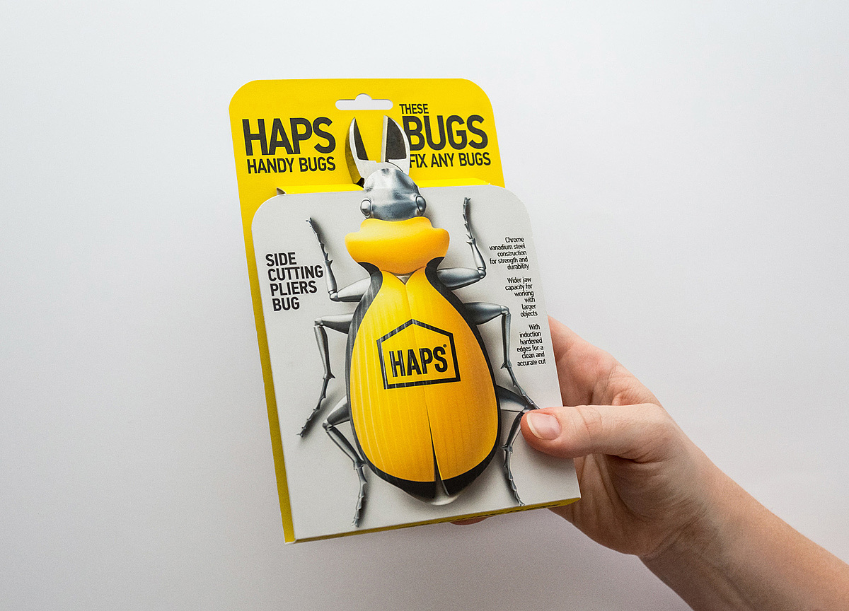 haps，包装，钳子，Handy Bugs，Igor Mitin，黄色，