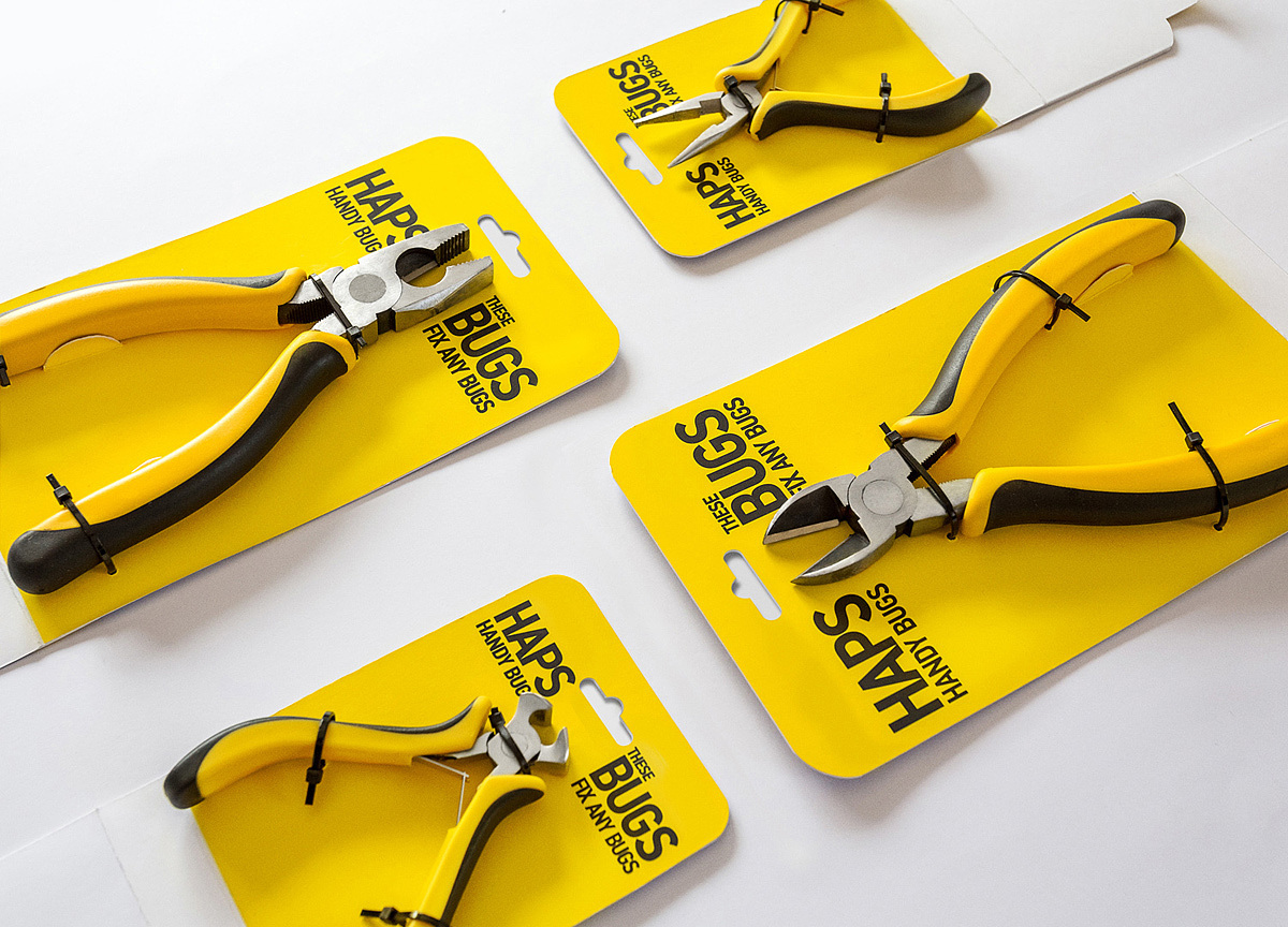 haps，packing，Pliers，Handy Bugs，Igor Mitin，yellow，