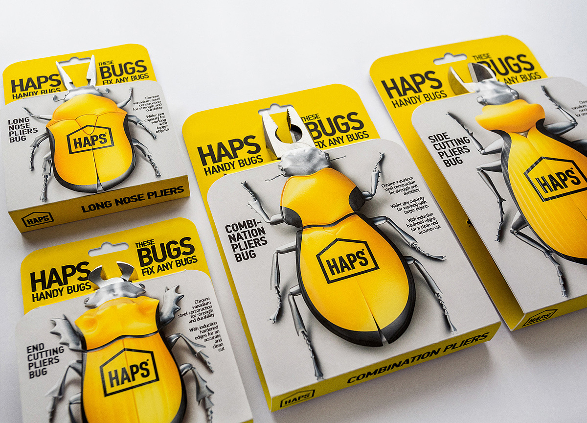 haps，包装，钳子，Handy Bugs，Igor Mitin，黄色，