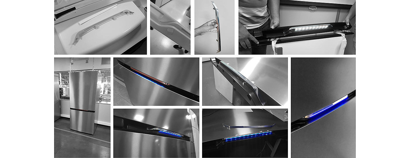 NEW653，Vest，led，Efkan Çetin，Refrigerator，black，