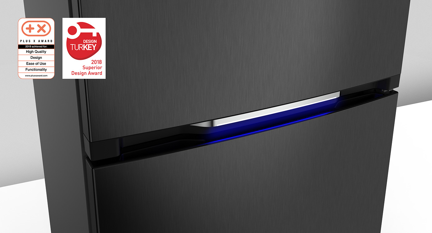 NEW653，Vest，led，Efkan Çetin，Refrigerator，black，