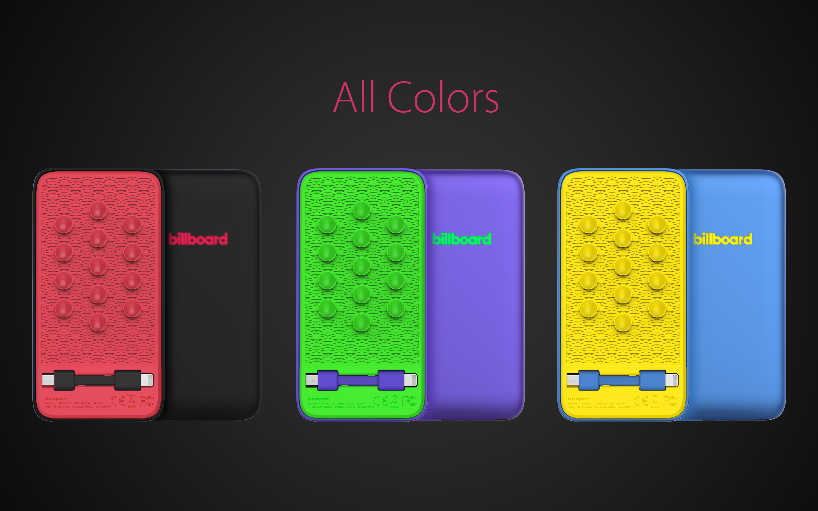 The suction cup is equipped with a mobile power supply.，