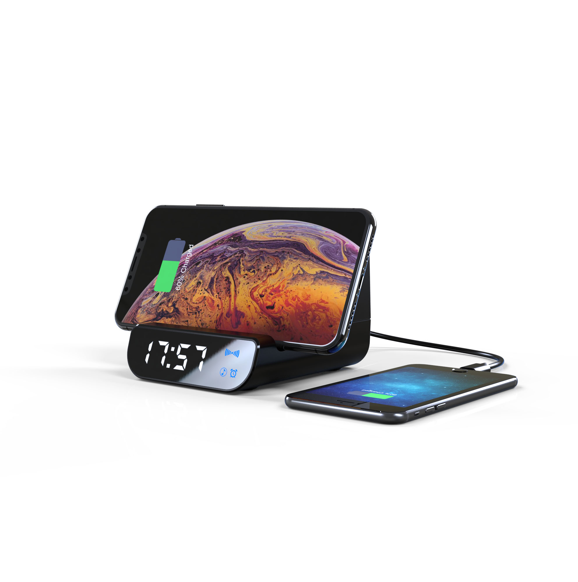 Wireless charging，loudspeaker box，multi-function，