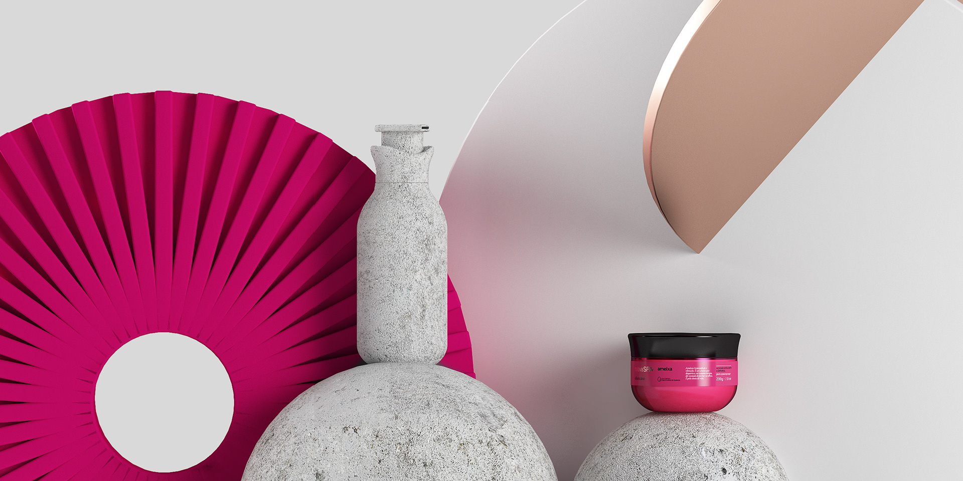 design sketch，Cosmetics，bottle，