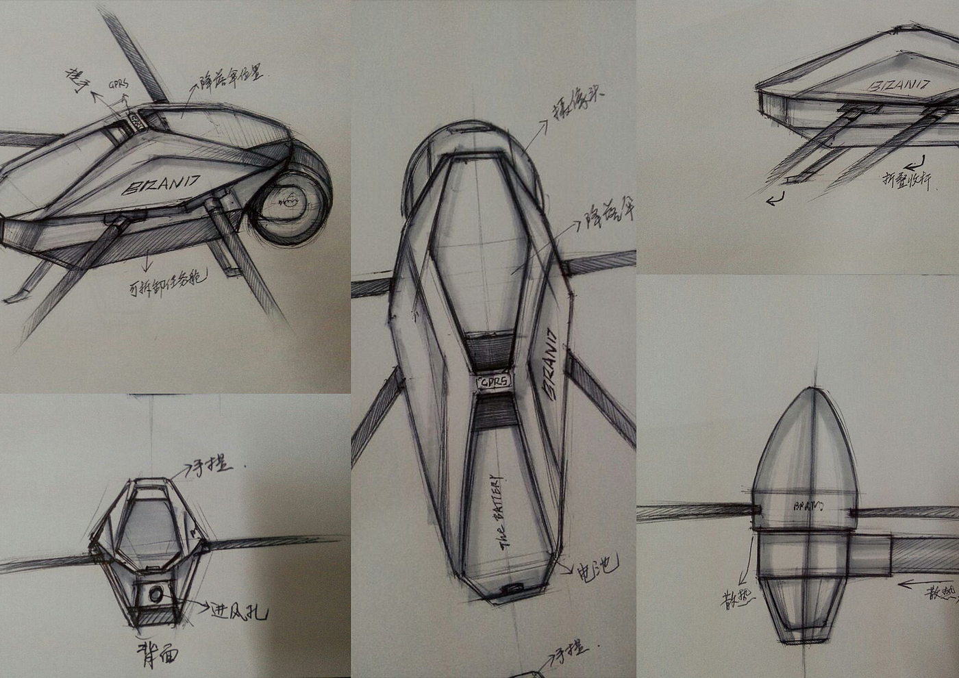 UAV，