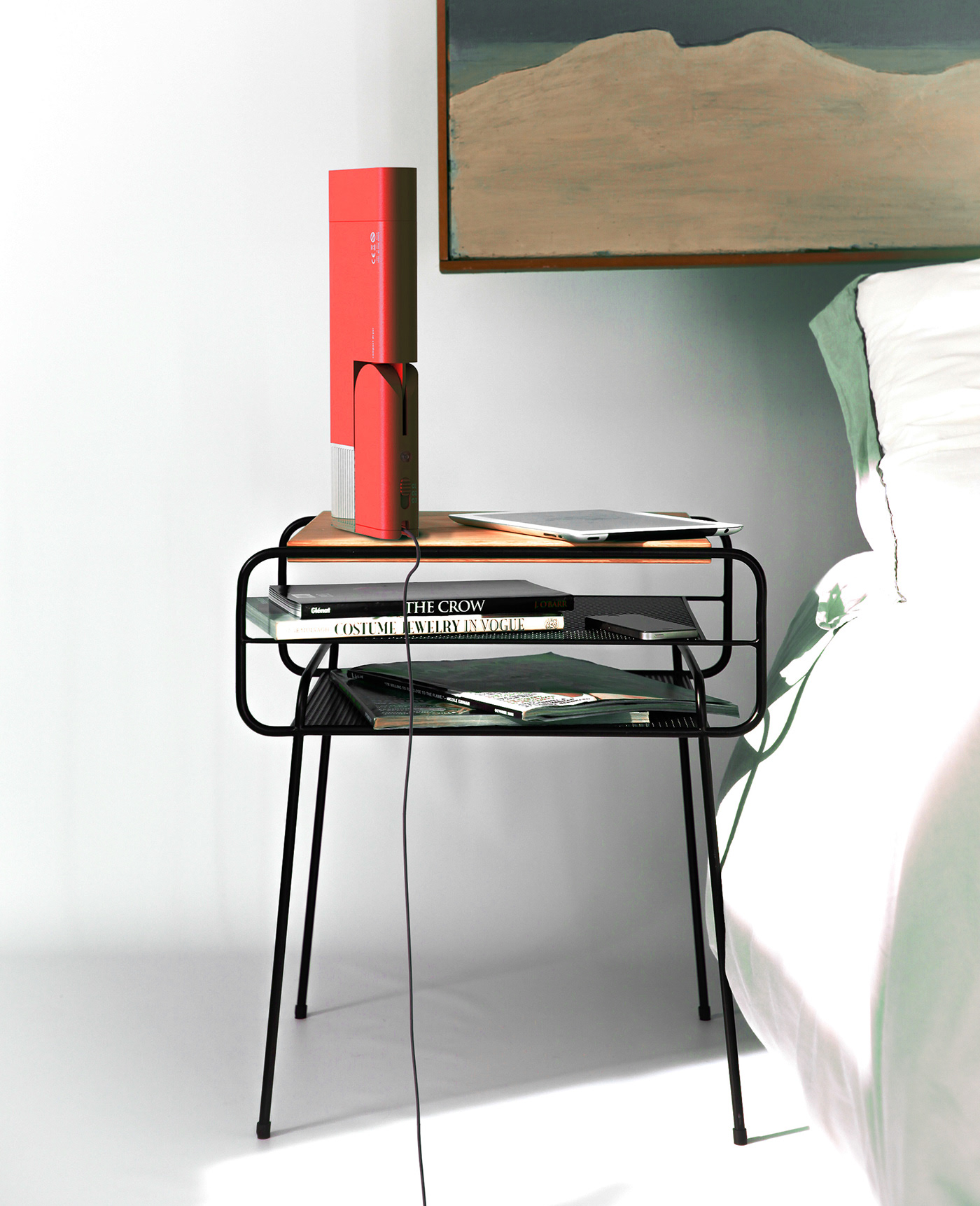 Chris Barnes，hair drier，red，fold，