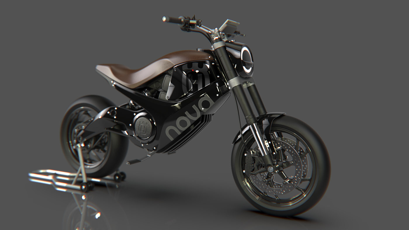 motorcycle，Amol Bhangare，Electric，Husqvarna Nova，