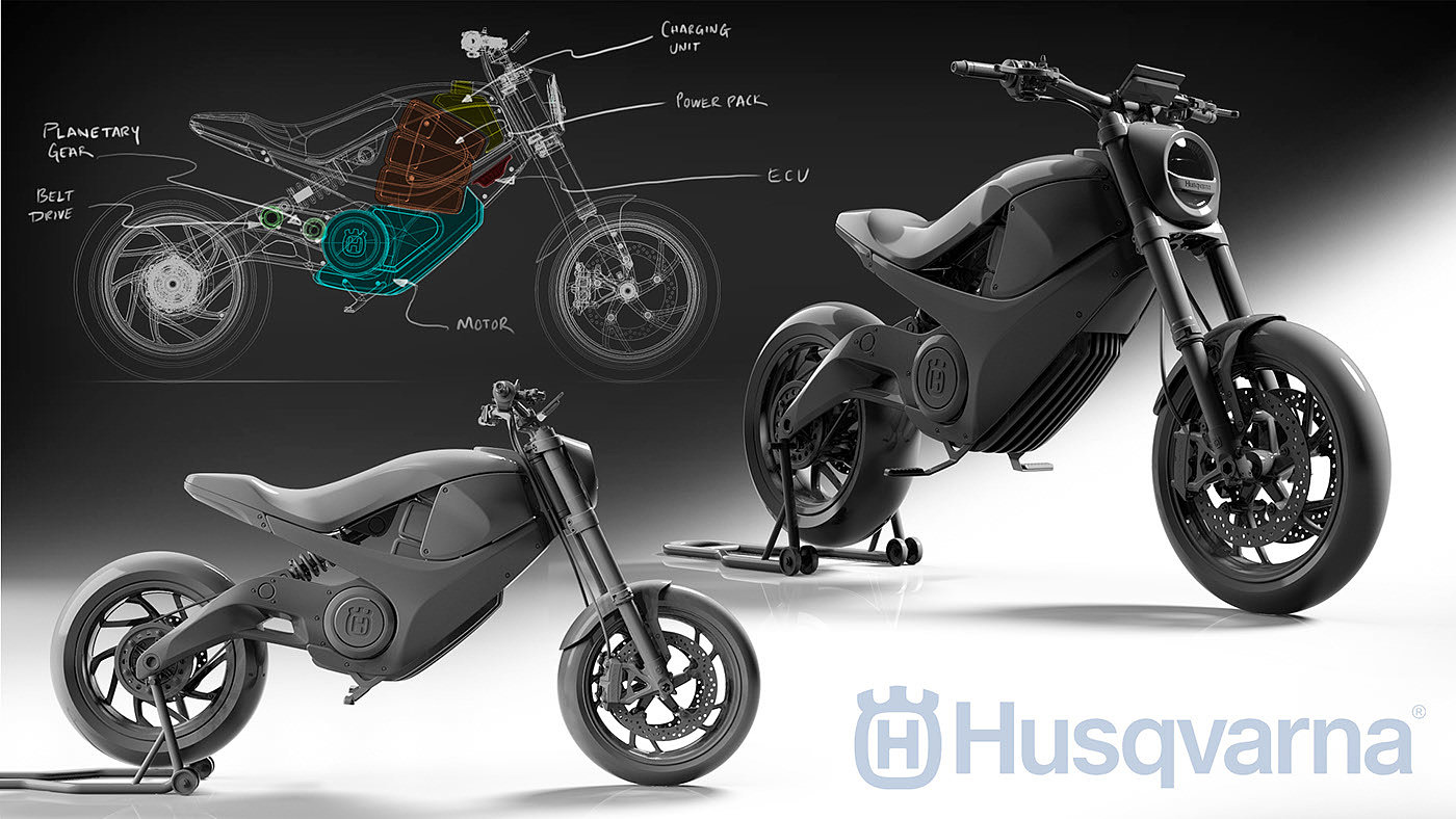 motorcycle，Amol Bhangare，Electric，Husqvarna Nova，