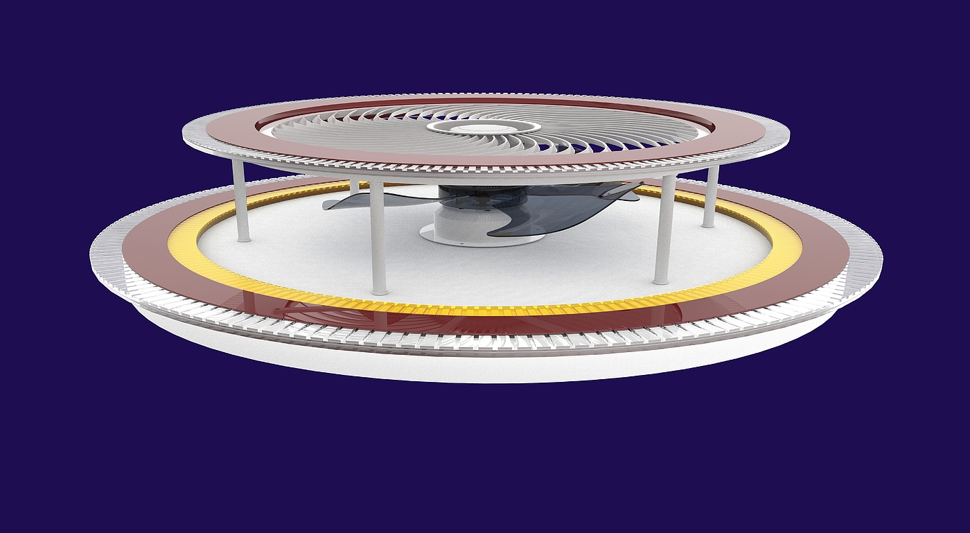 Fan lamp，