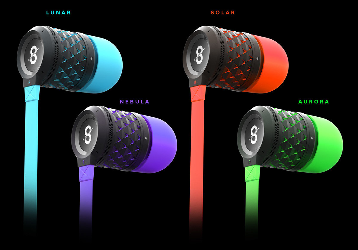 stellar，concept，headset，Dazzle color，