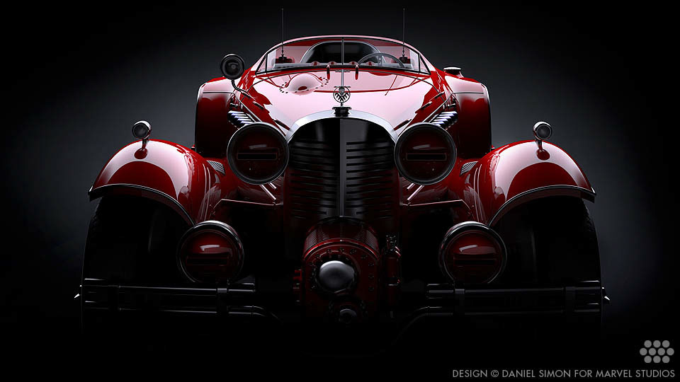 Captain America，Marvel，Concept Car，Vintage car，Sports car，