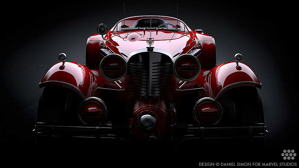 Captain America，Marvel，Concept Car，Vintage car，Sports car，