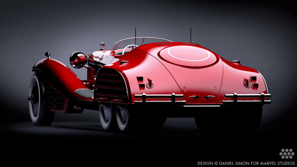 Captain America，Marvel，Concept Car，Vintage car，Sports car，