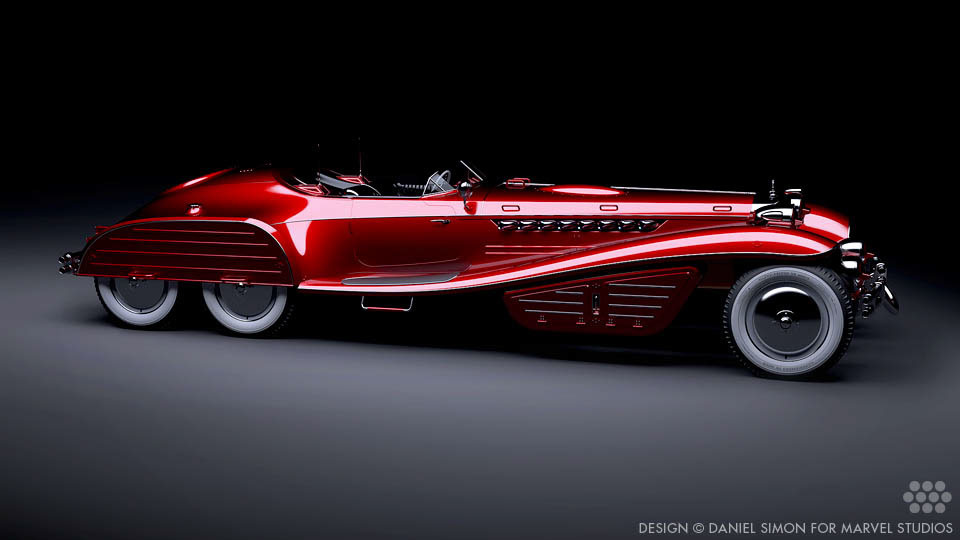 Captain America，Marvel，Concept Car，Vintage car，Sports car，
