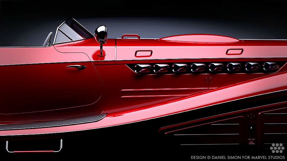 Captain America，Marvel，Concept Car，Vintage car，Sports car，