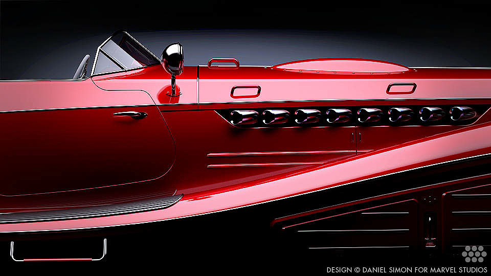 Captain America，Marvel，Concept Car，Vintage car，Sports car，