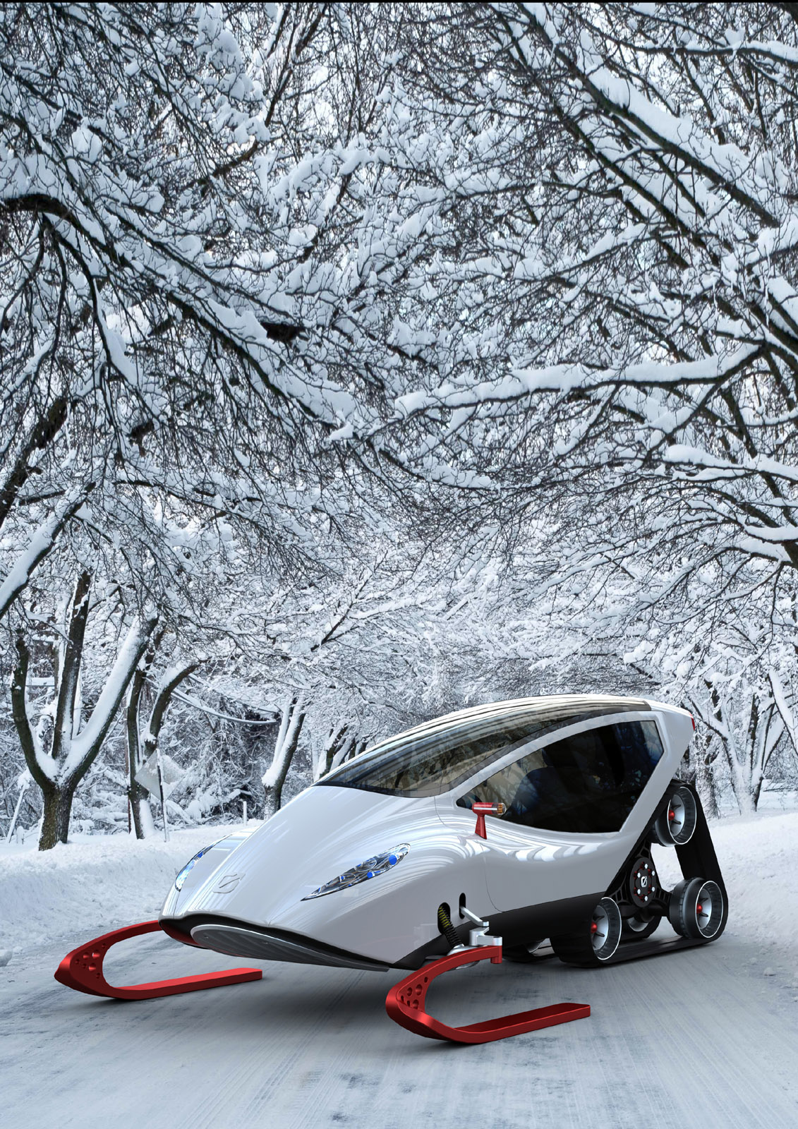 snow，Snowmobile，vehicle，