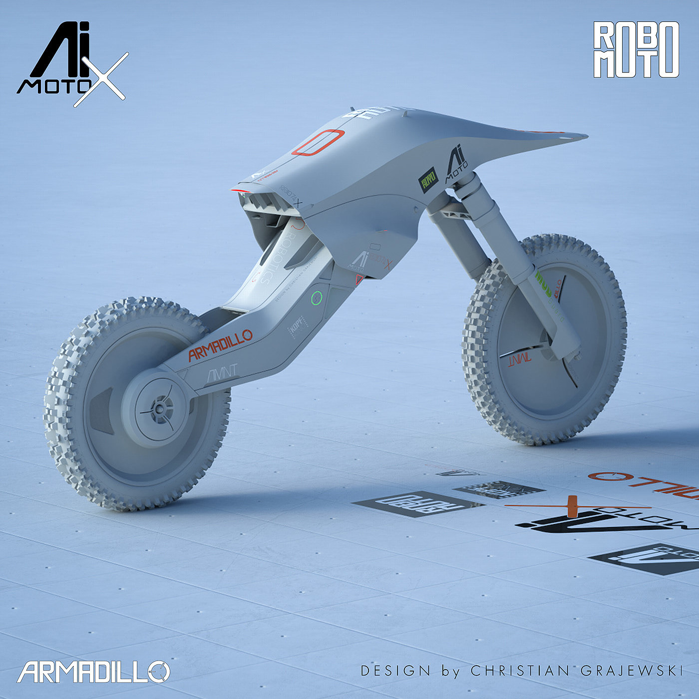 concept，motorcycle，Christian Grajewski，armadillo，Stealing motorcycles，