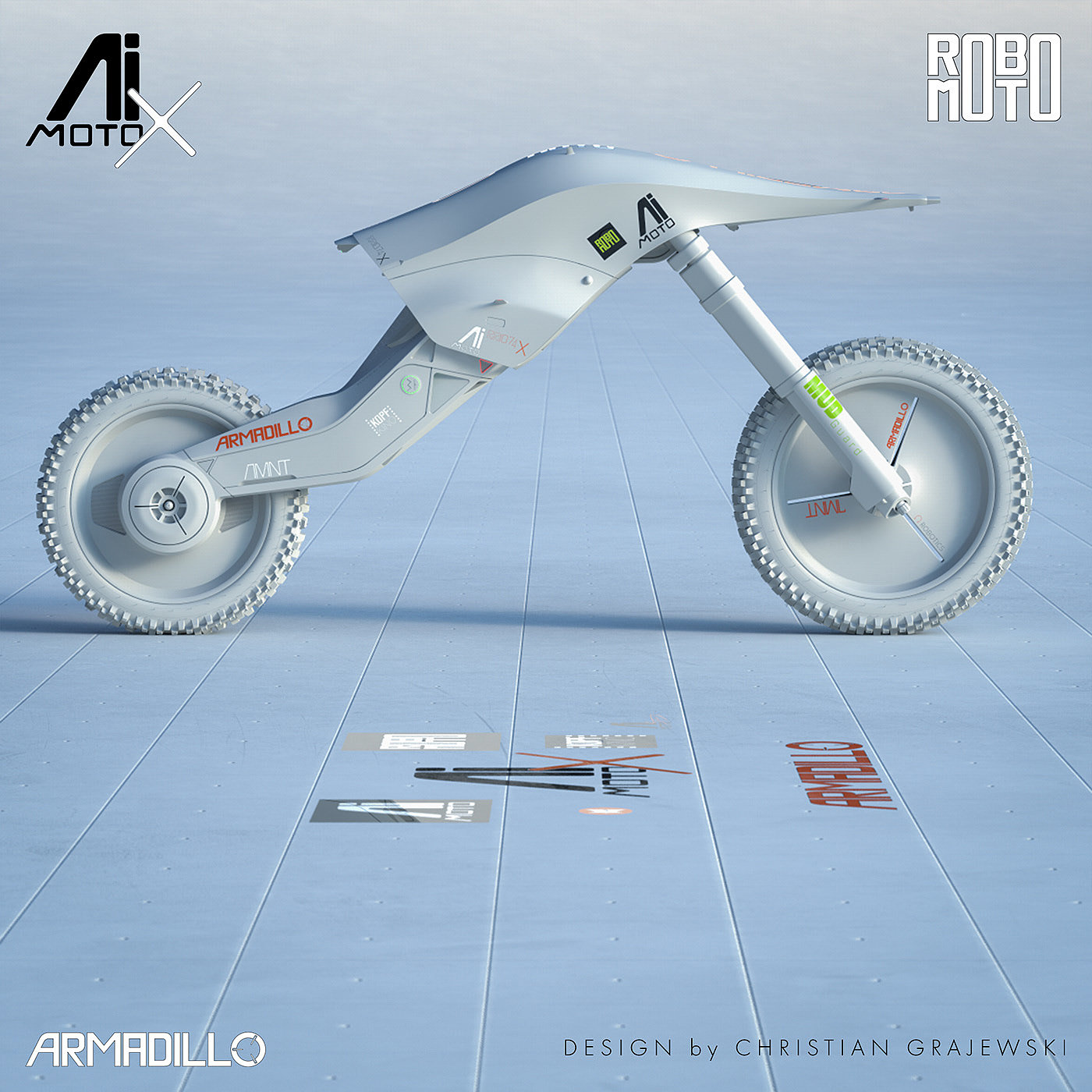 concept，motorcycle，Christian Grajewski，armadillo，Stealing motorcycles，