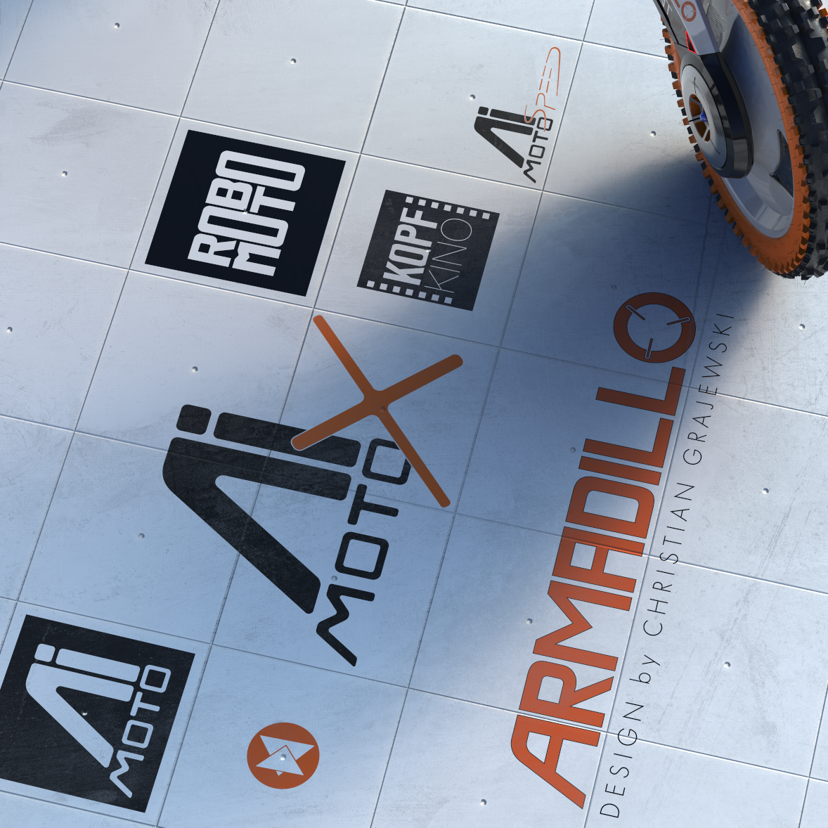 concept，motorcycle，Christian Grajewski，armadillo，Stealing motorcycles，