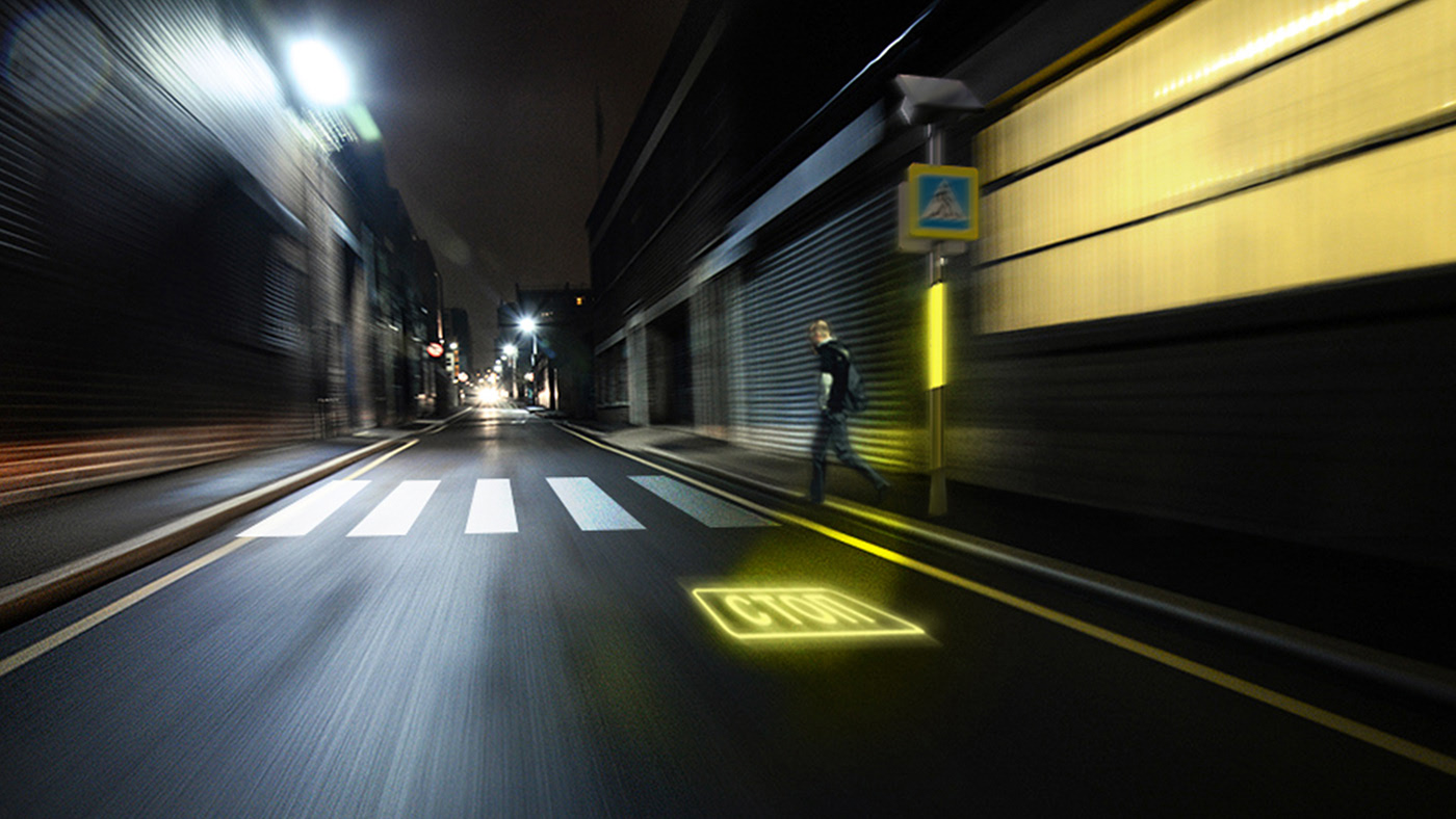 zebra crossing，Identification cards，Lexus，EyeLight，TONI SAMSONI，