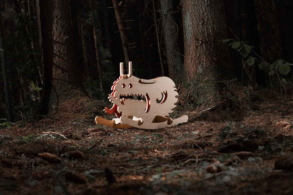 woodiness，From marine animal modeling，Unique shape，lithe，