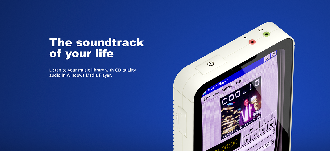 Microsoft，Henrique Perticarati，WinPhone 95，concept，mobile phone，