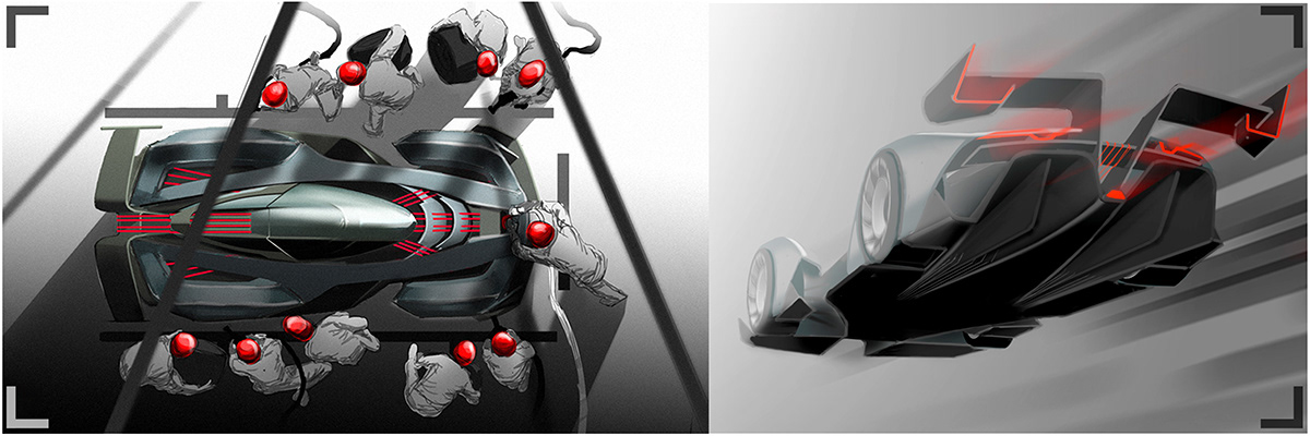 Electric vehicle，GT-Vision，jaguar，automobile，Jaguar，racing，