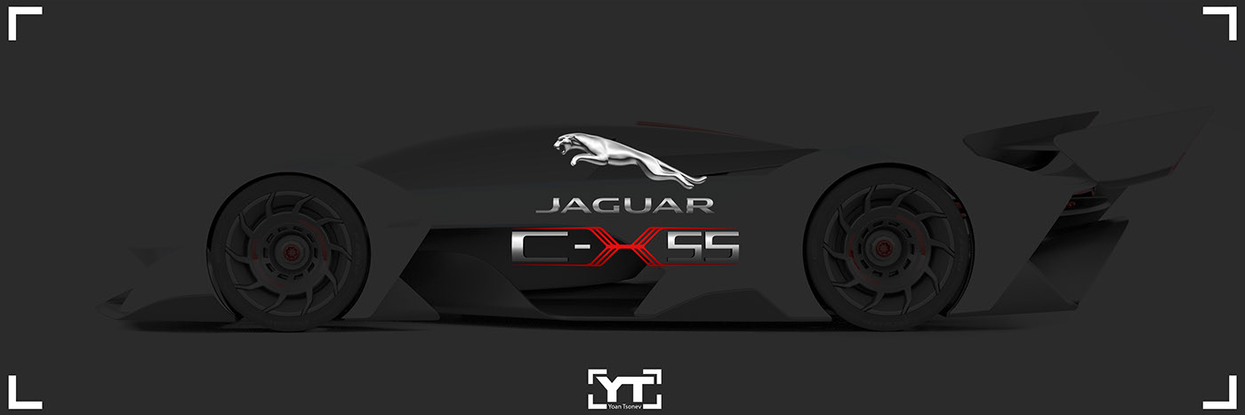 Electric vehicle，GT-Vision，jaguar，automobile，Jaguar，racing，