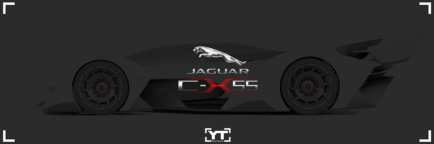 电动车，GT-Vision，jaguar，汽车，捷豹，赛车，