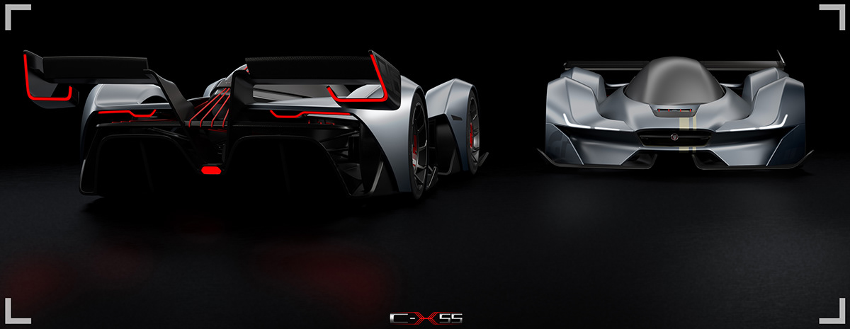 Electric vehicle，GT-Vision，jaguar，automobile，Jaguar，racing，