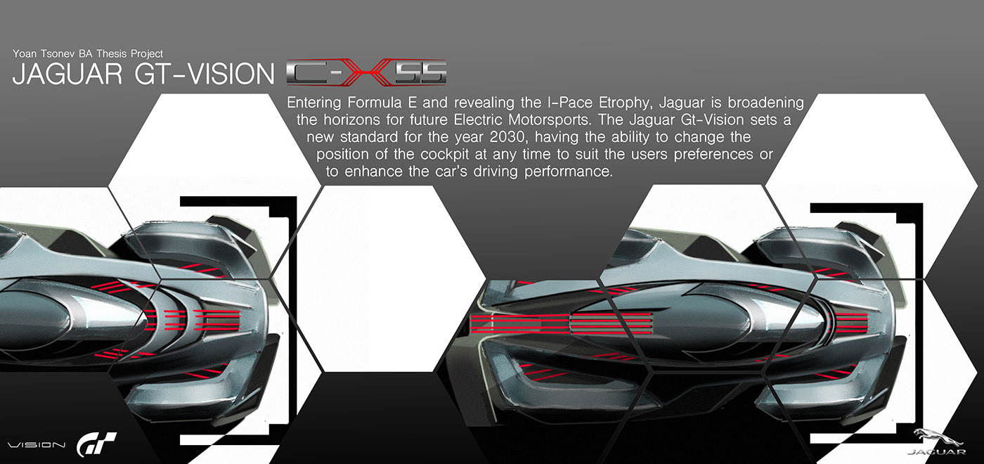 Electric vehicle，GT-Vision，jaguar，automobile，Jaguar，racing，