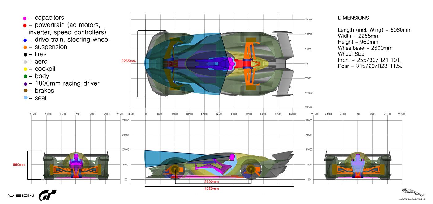 Electric vehicle，GT-Vision，jaguar，automobile，Jaguar，racing，
