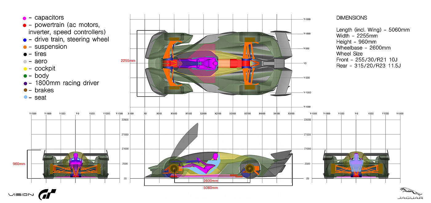 Electric vehicle，GT-Vision，jaguar，automobile，Jaguar，racing，