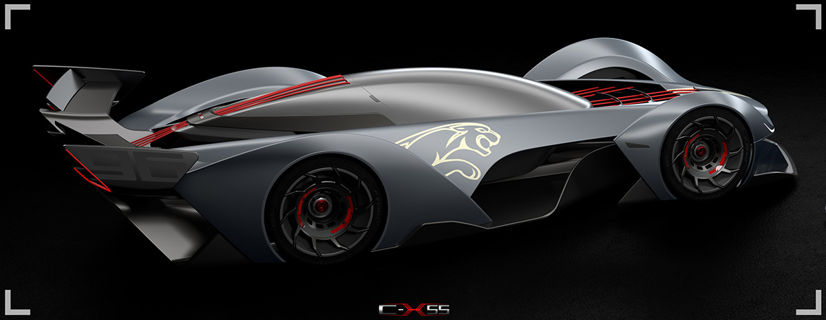 Electric vehicle，GT-Vision，jaguar，automobile，Jaguar，racing，