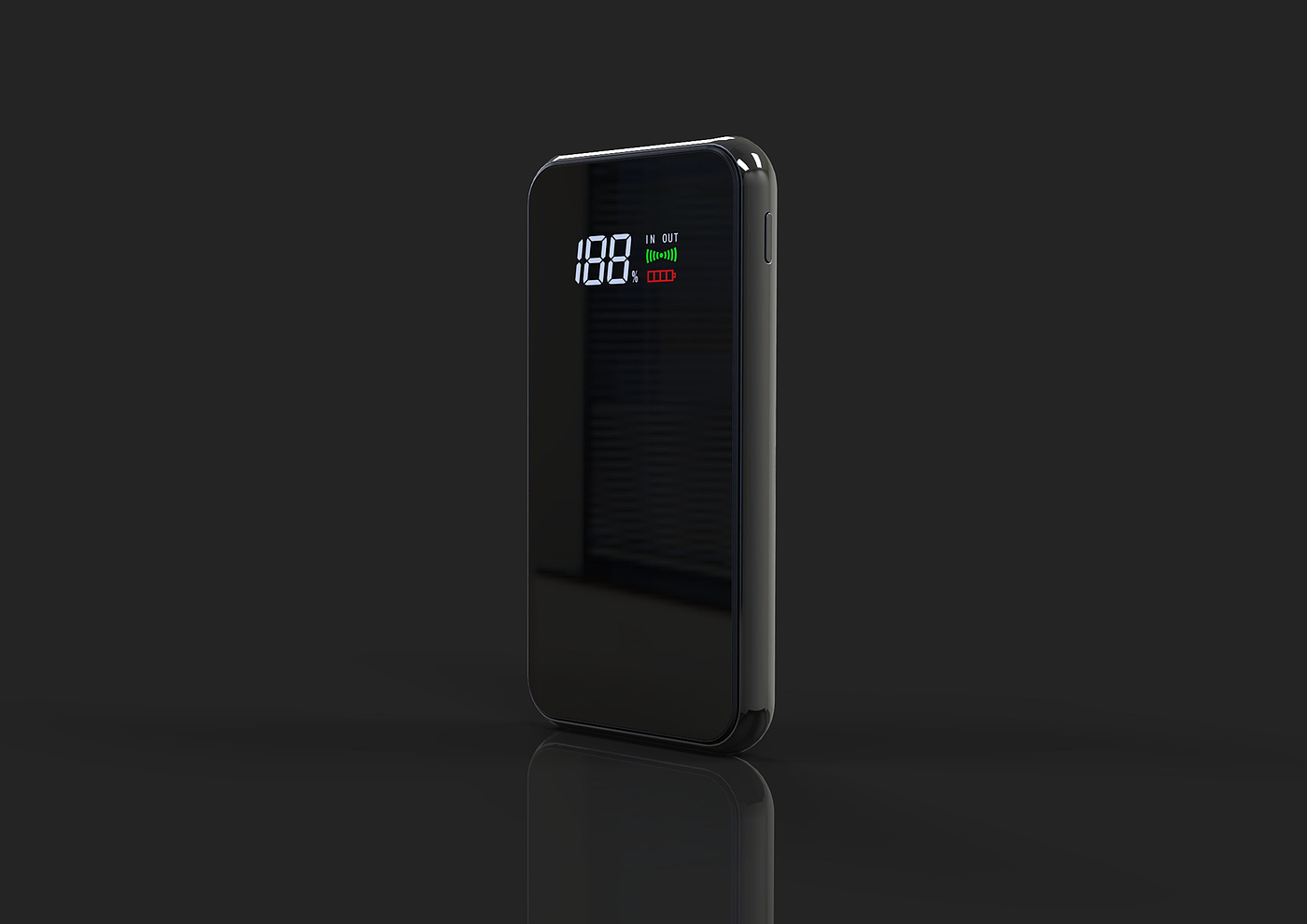 Magnetic attraction，portable source，wireless charger ，