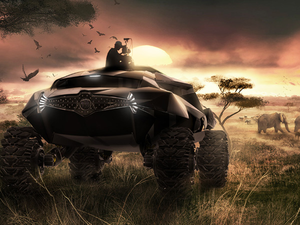 outdoors，Off-road vehicle，public，vehicle，conceptual design，