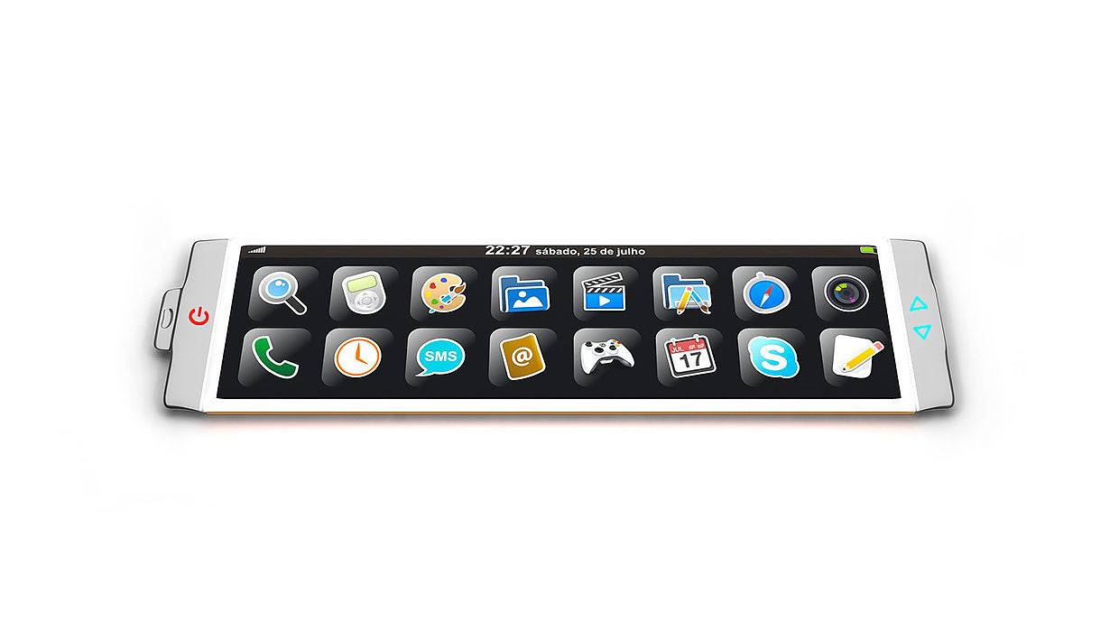 Philips，mobile phone，Intelligent machine，Curved phone，Wearable mobile phone，