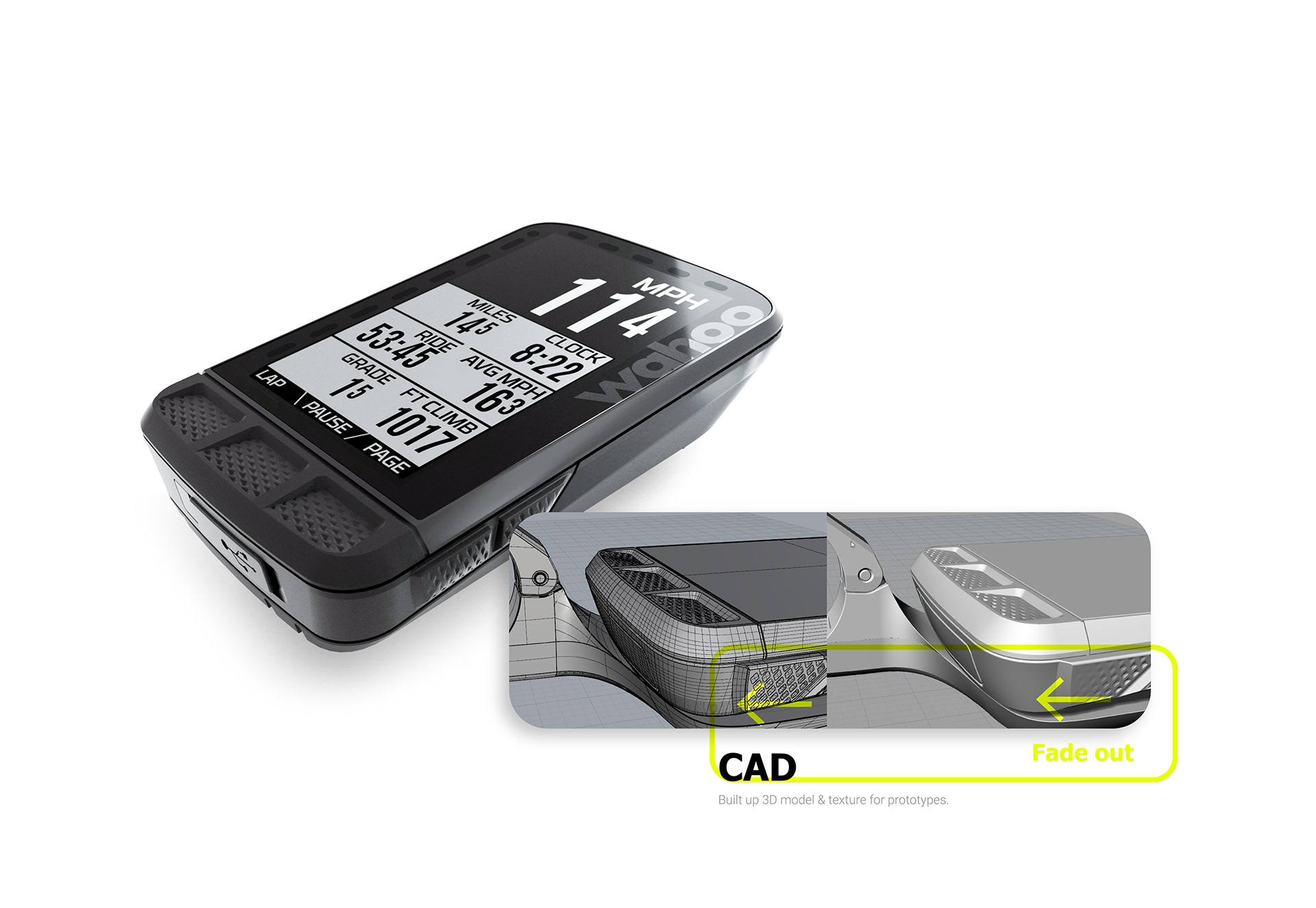 ROAM，Pedometer，black，