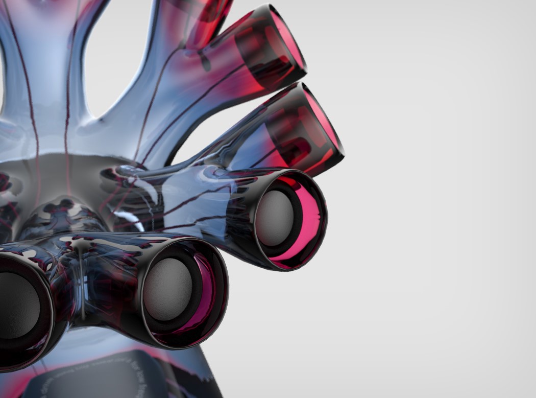 transparent，speaker，Actinia，