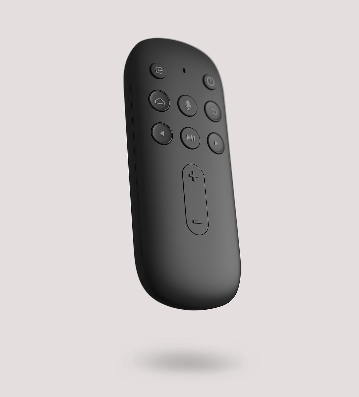 black，Remote control，Google TV，