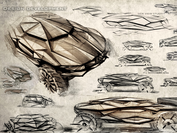 outdoors，Off-road vehicle，public，vehicle，conceptual design，
